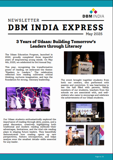 DBM INDIA EXPRESS MAY-25