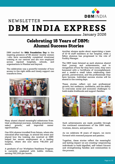 DBM INDIA EXPRESS JAN-26